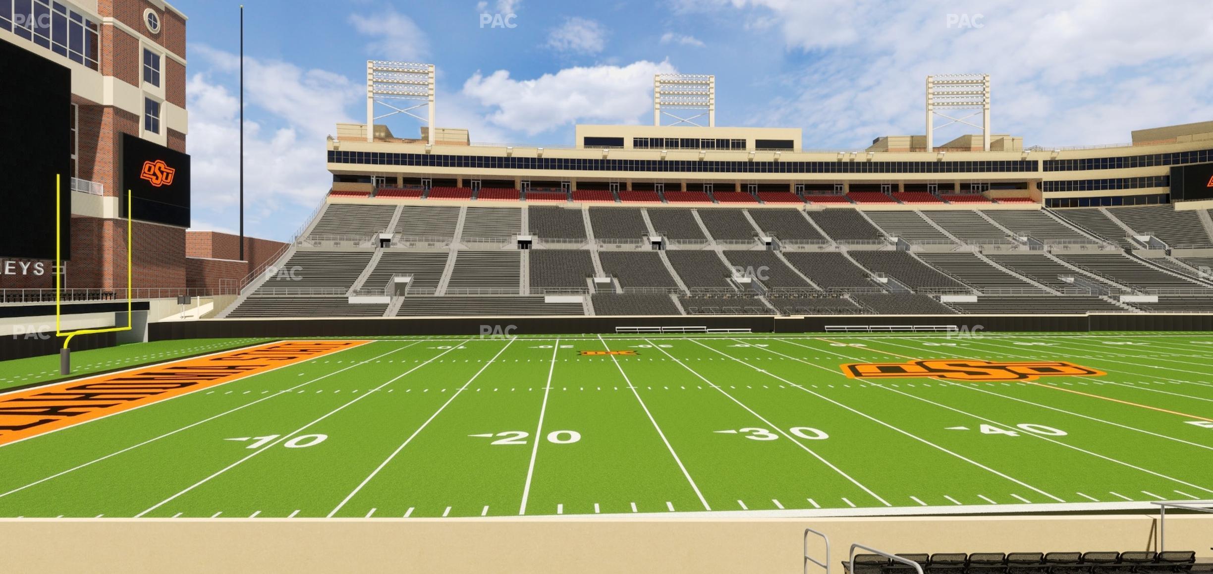 Seating view for Boone Pickens Stadium Section 40