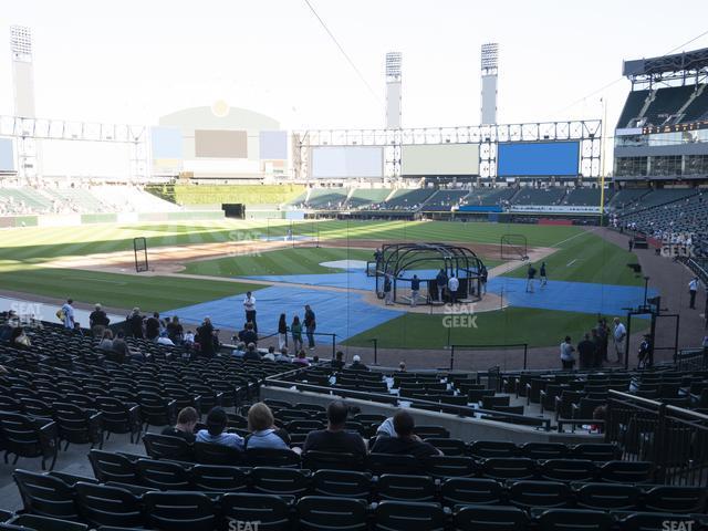 Seating view for Guaranteed Rate Field Section 134