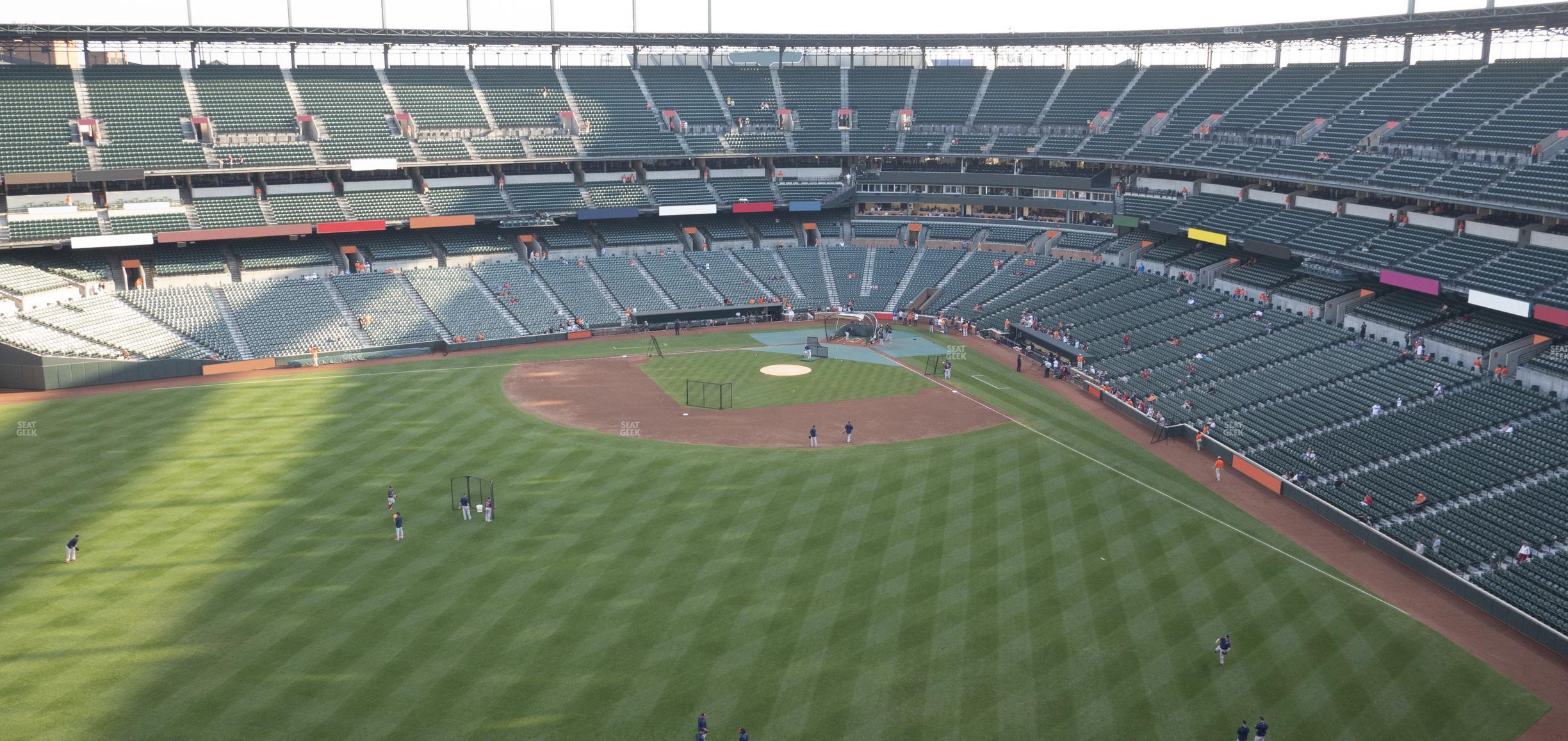 Seating view for Oriole Park at Camden Yards Section 388