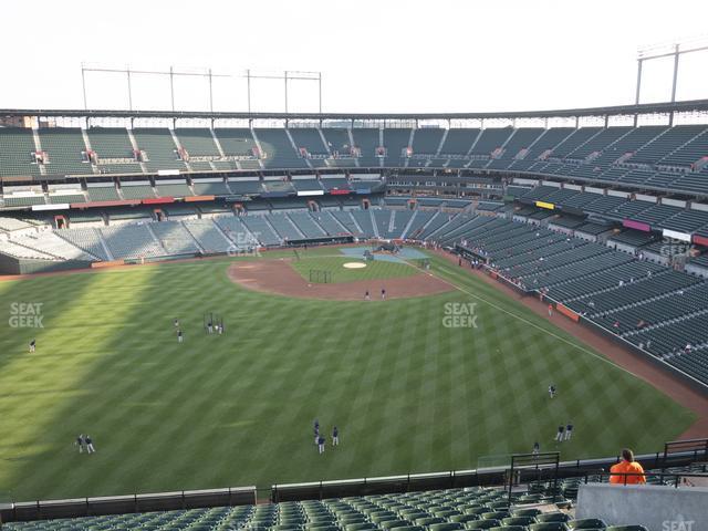 Seating view for Oriole Park at Camden Yards Section 388