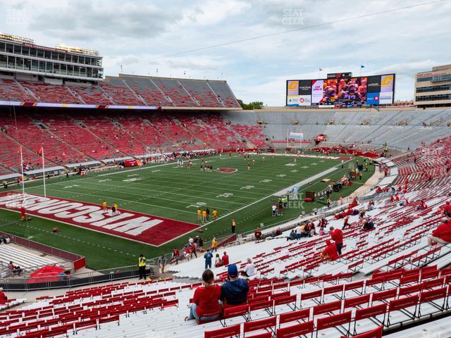 Seating view for Camp Randall Stadium Section Y 1