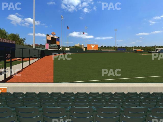 Seating view for UFCU Disch-Falk Field Section Ga Seating