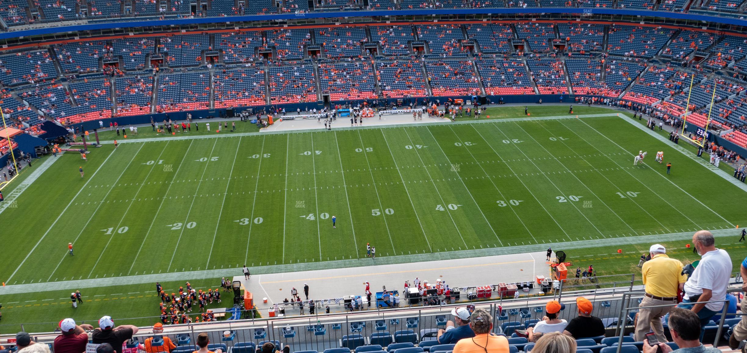 Seating view for Empower Field at Mile High Section 535