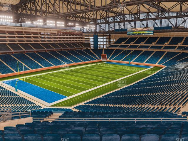 Seating view for Ford Field Section 324