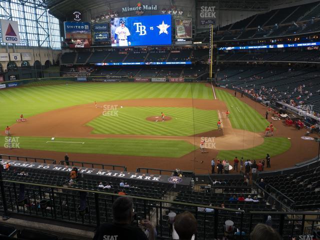 Seating view for Minute Maid Park Section 215