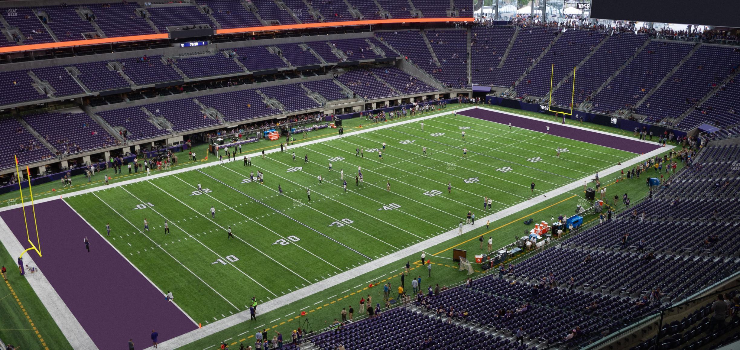 Seating view for U.S. Bank Stadium Section 317