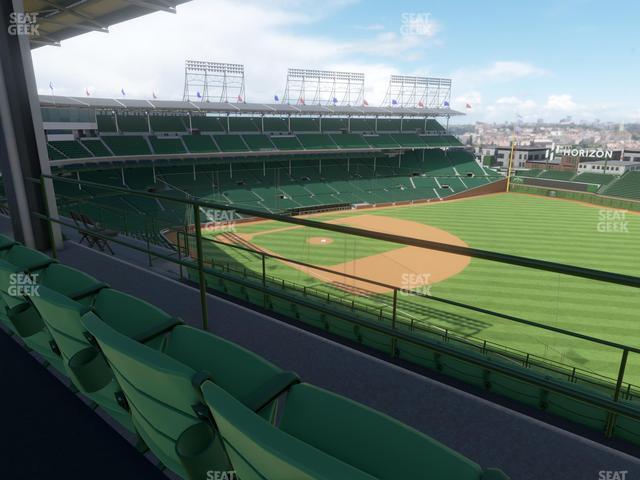 Seating view for Wrigley Field Section 429 Right