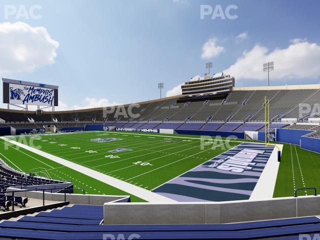 Seating view for Simmons Bank Liberty Stadium Section Box 116