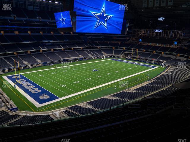 Seating view for AT&T Stadium Section Silver Suite 457