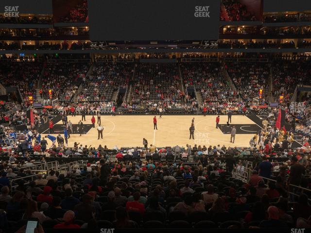 Seating view for State Farm Arena Section T 22