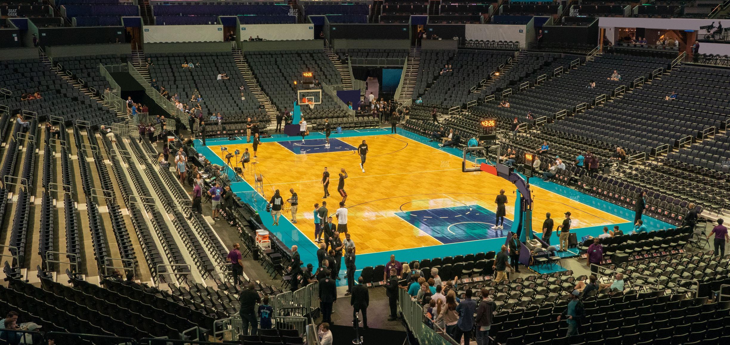 Seating view for Spectrum Center Section 102