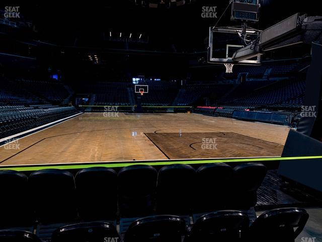 Seating view for Barclays Center Section Vip 17