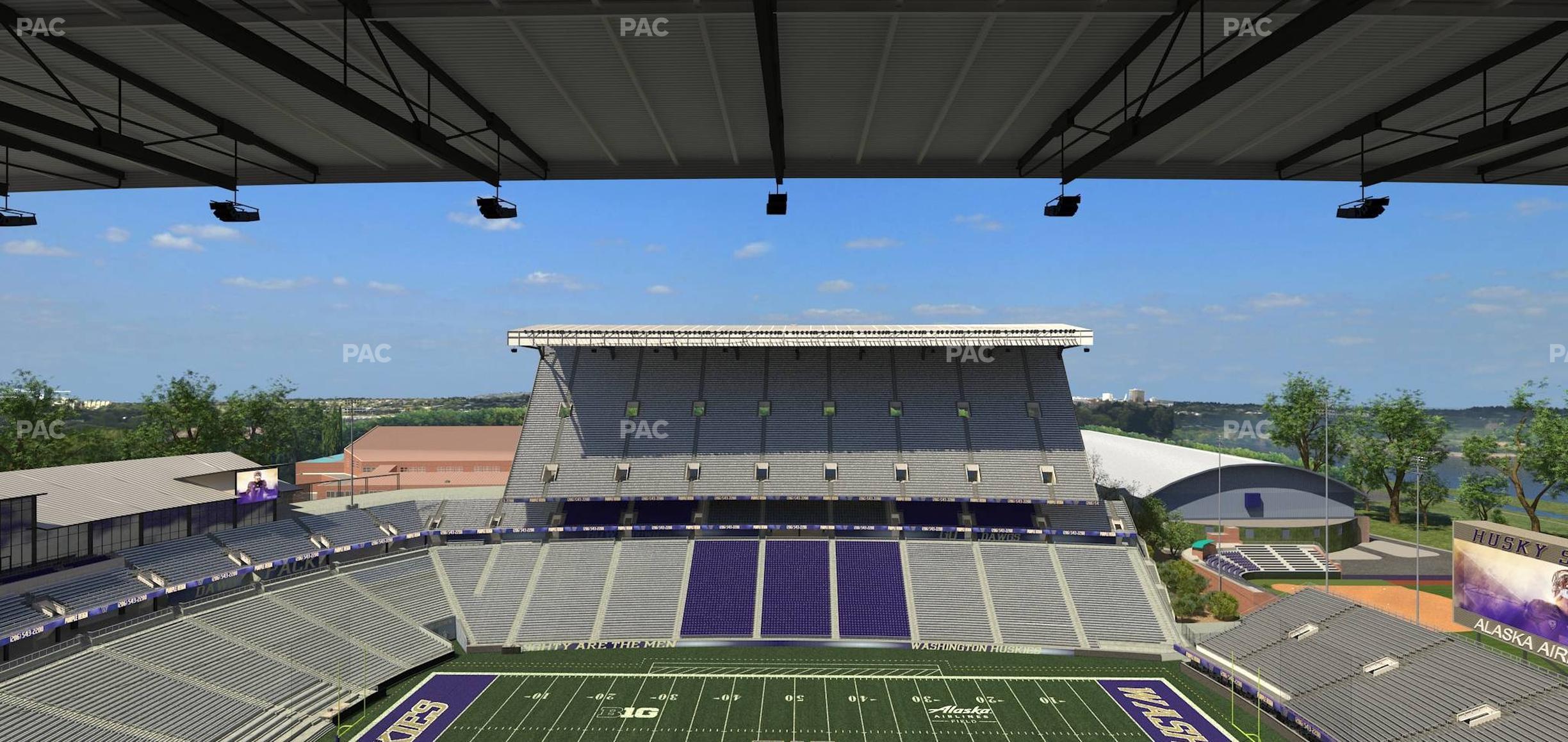 Seating view for Husky Stadium Section 306