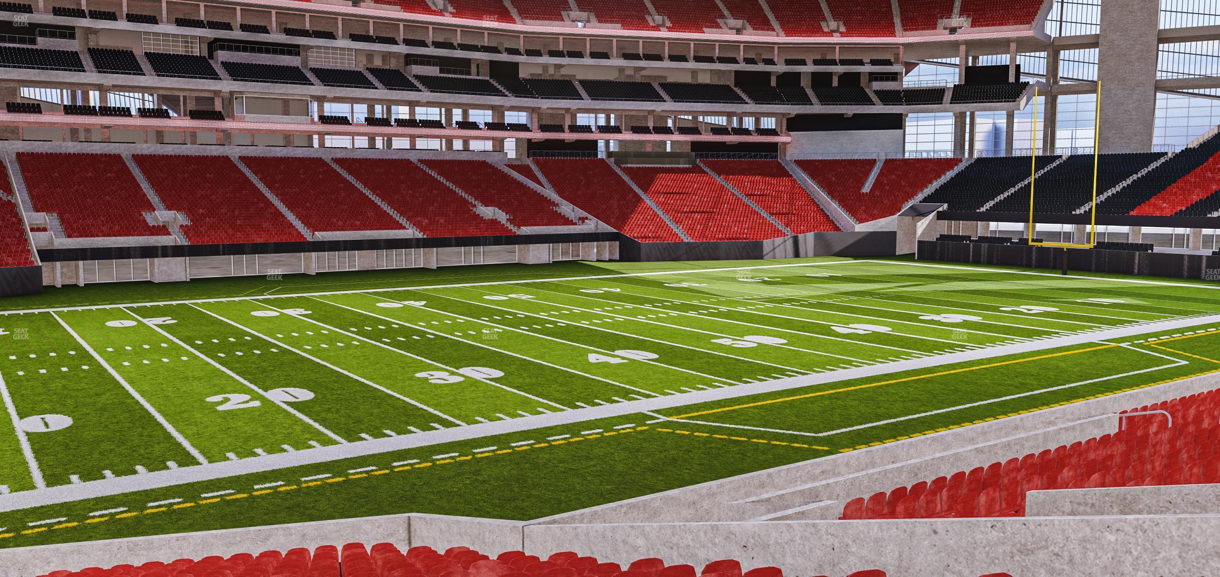 Seating view for Mercedes-Benz Stadium Section 113