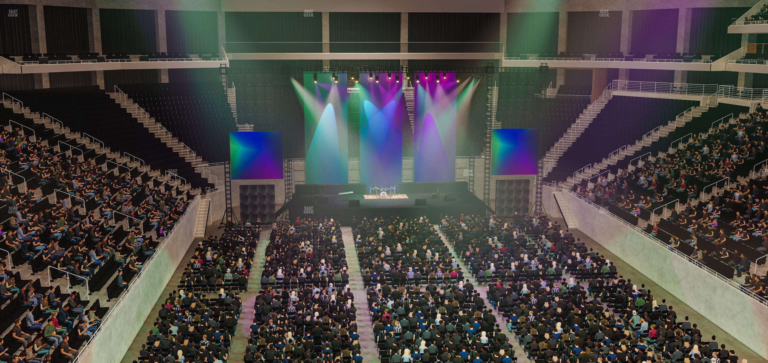 Seating view for Moody Center ATX Section Porch Suite 24