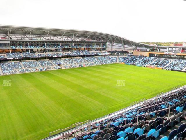 Seating view for Allianz Field Section 117