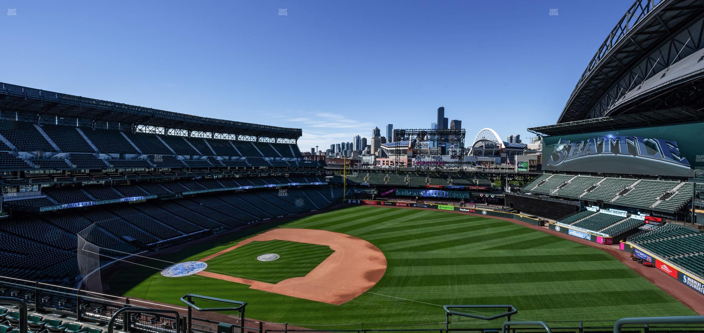 Seating view for T-Mobile Park Section 319