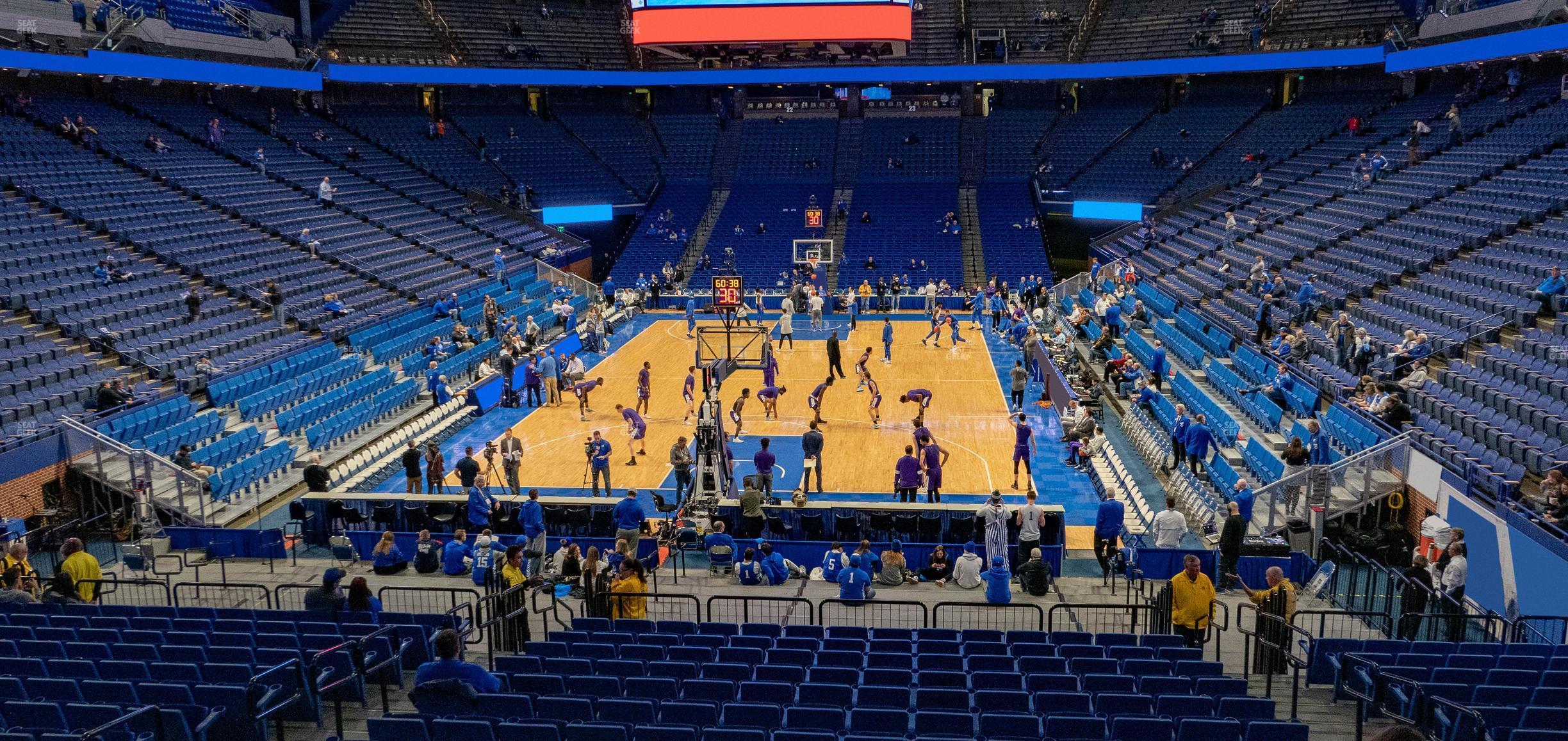 Seating view for Rupp Arena Section 39