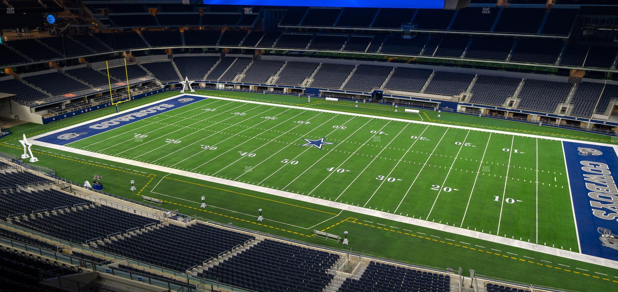 Seating view for AT&T Stadium Section Ring Of Honor Suite 587