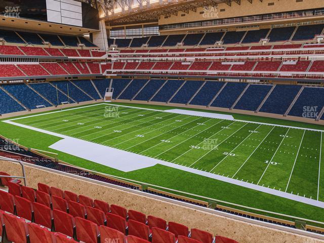 Seating view for NRG Stadium Section 306