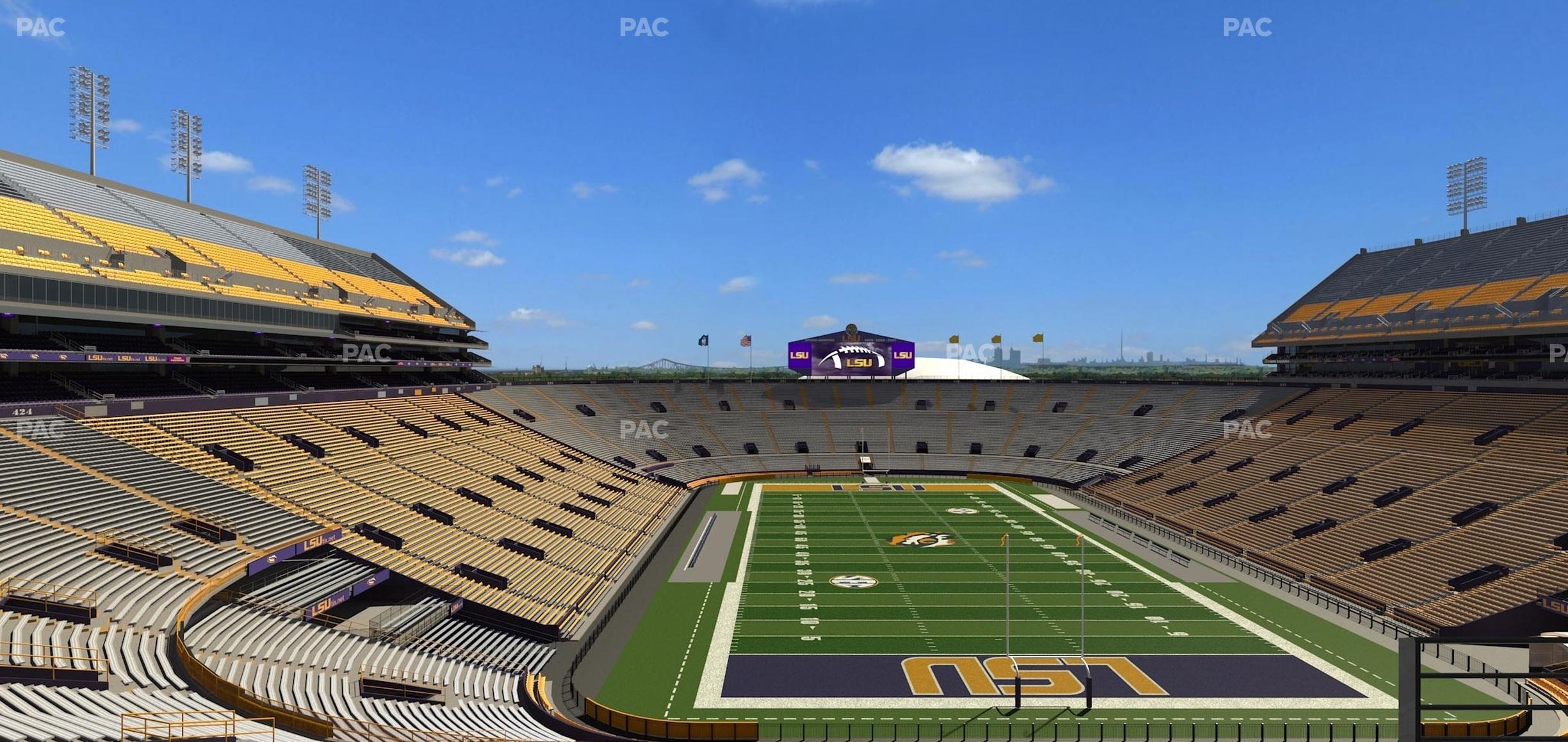 Seating view for Tiger Stadium Section Suite 158