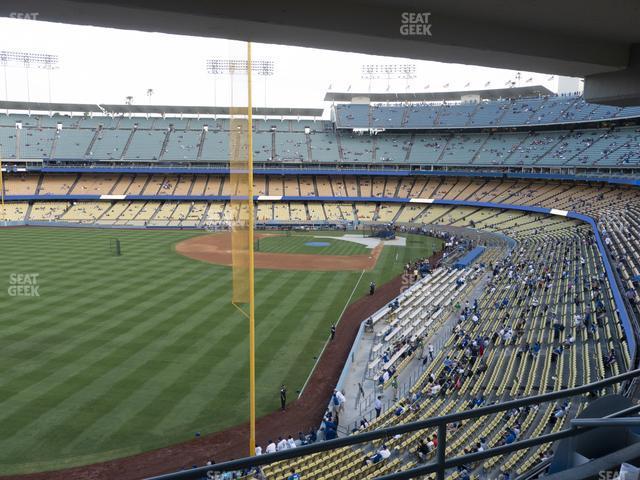 Seating view for Dodger Stadium Section 257 Cl