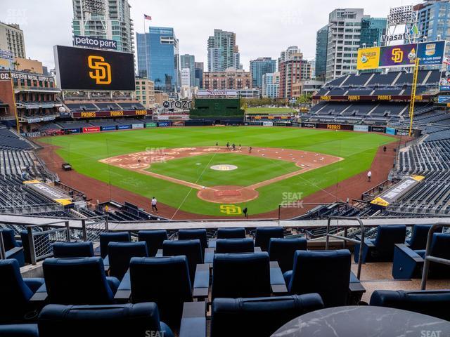 Seating view for Petco Park Section Garden Level Suite 3