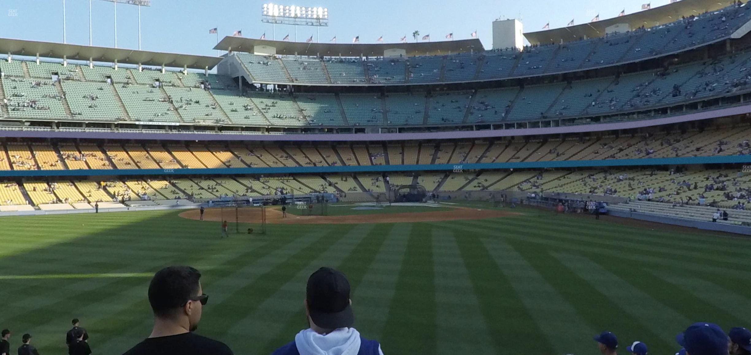 Seating view for Dodger Stadium Section 307 Pl