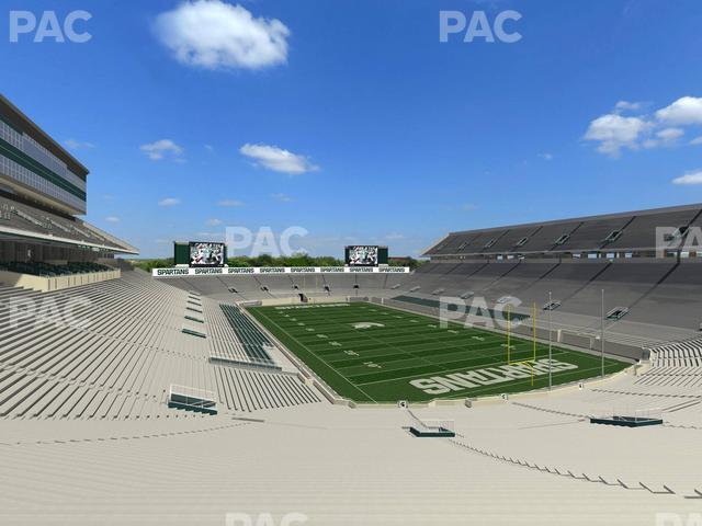 Seating view for Spartan Stadium (Michigan) Section 18