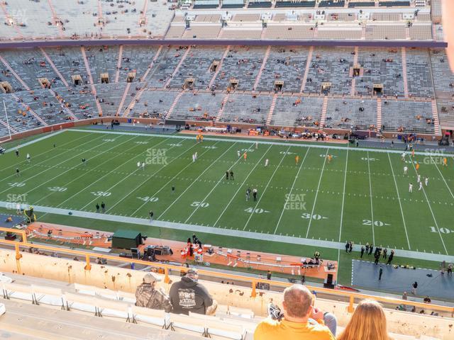 Seating view for Neyland Stadium Section Bb