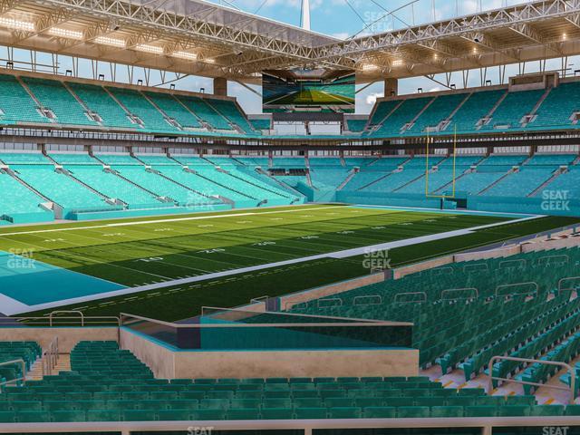 Seating view for Hard Rock Stadium Section 153 T