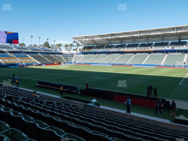 Seating view for Dignity Health Sports Park Section 108