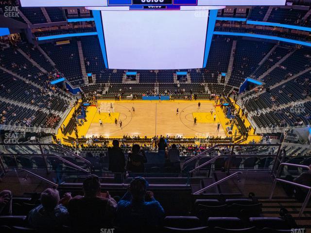 Seating view for Chase Center Section 220