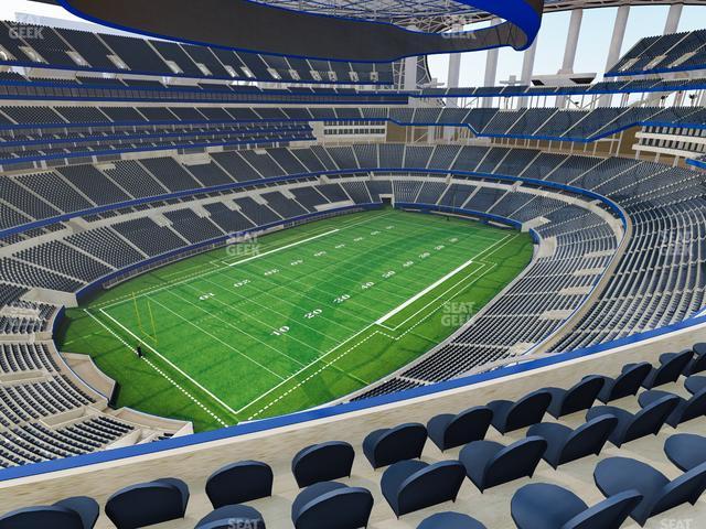 Seating view for SoFi Stadium Section 342