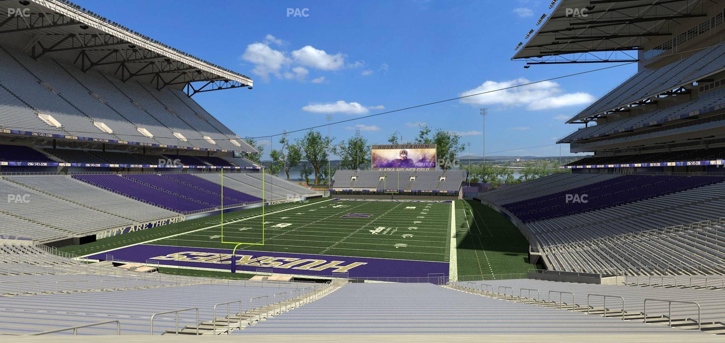 Seating view for Husky Stadium Section 116