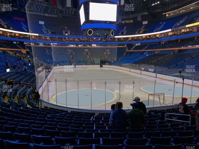 Seating view for KeyBank Center Section 100