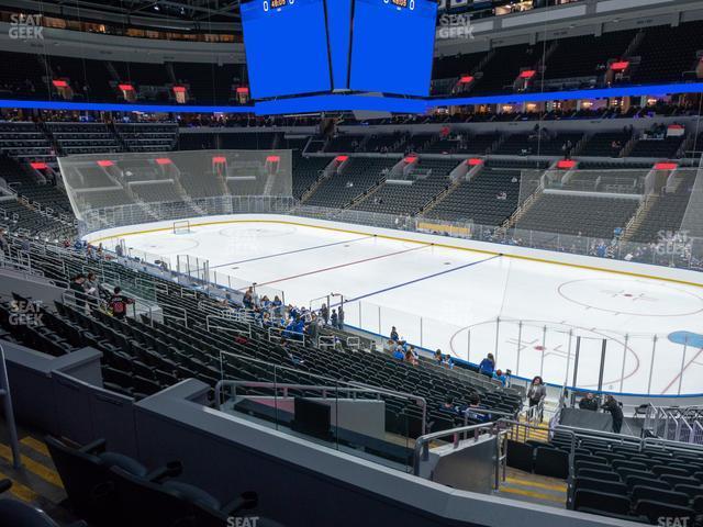 Seating view for Enterprise Center Section 126 Club