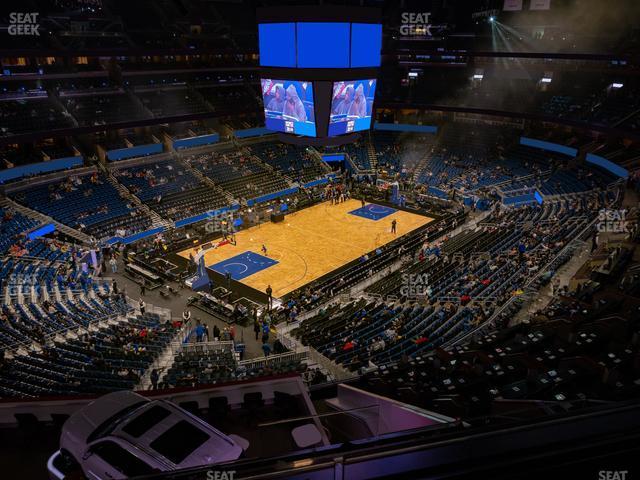 Seating view for Kia Center Section 229