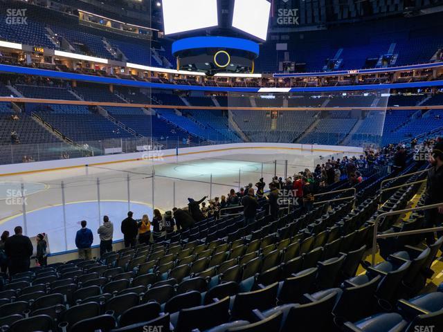 Seating view for KeyBank Center Section 108