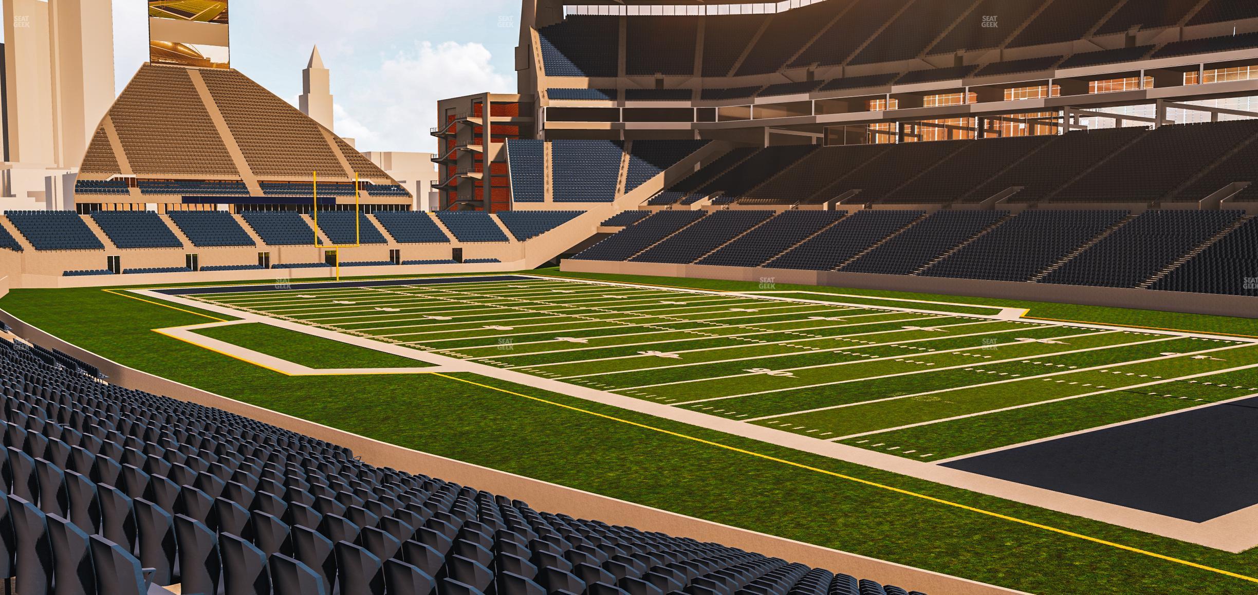 Seating view for Lumen Field Section 129