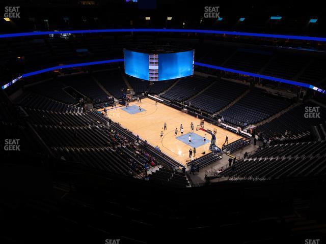 Seating view for FedExForum Section 229