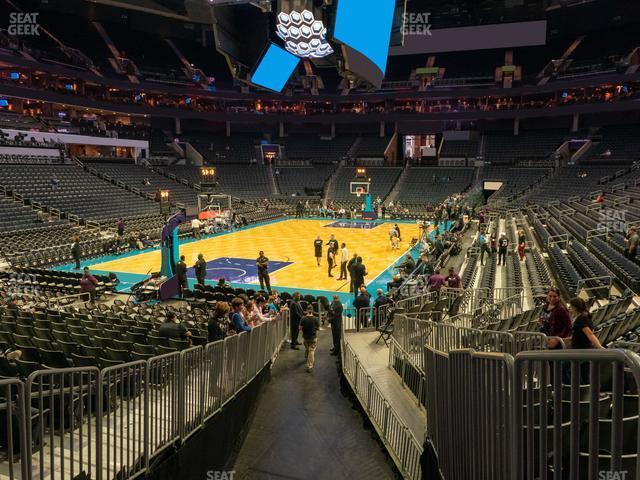 Seating view for Spectrum Center Section 108