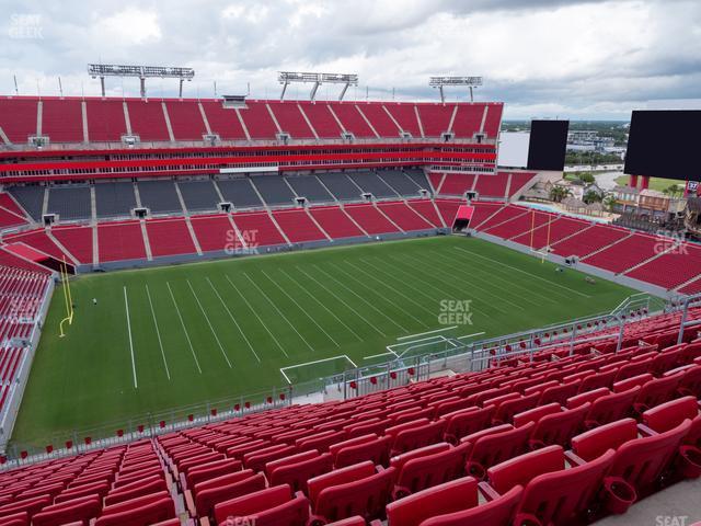 Seating view for Raymond James Stadium Section 332