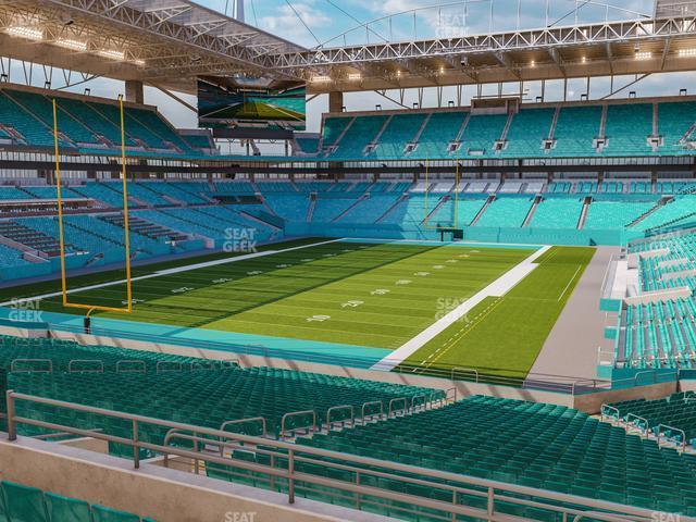 Seating view for Hard Rock Stadium Section 229