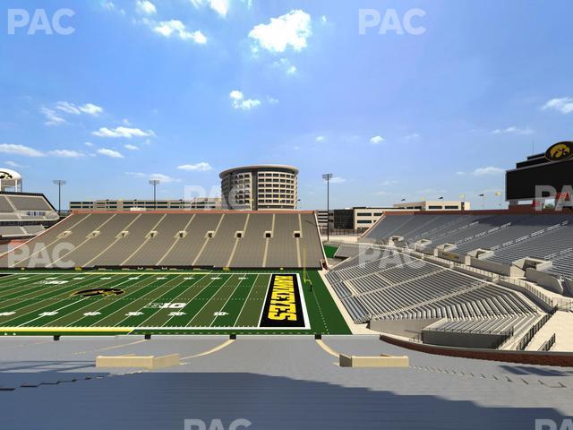 Seating view for Kinnick Stadium Section 123