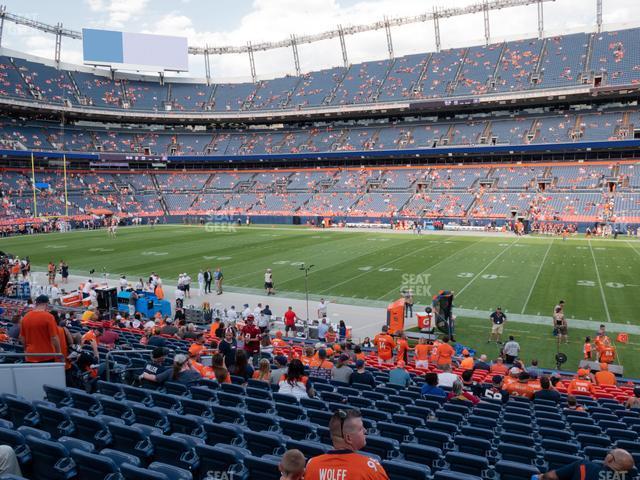 Seating view for Empower Field at Mile High Section 103