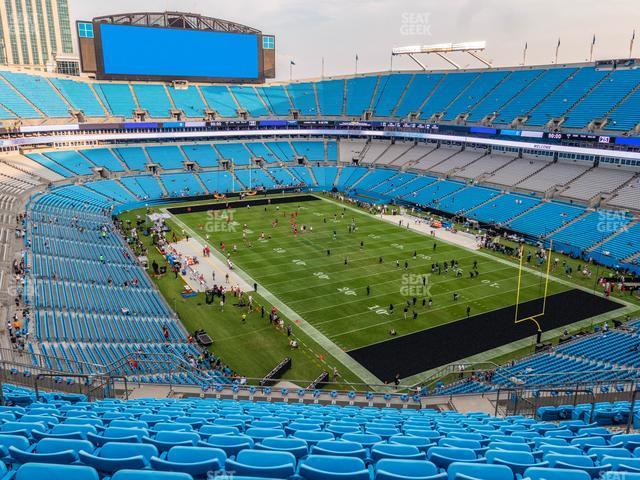 Seating view for Bank of America Stadium Section 506