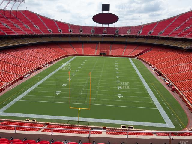 Seating view for GEHA Field at Arrowhead Stadium Section 335