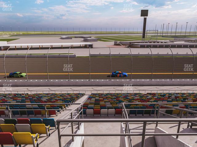 Seating view for Daytona International Speedway Section Back 120