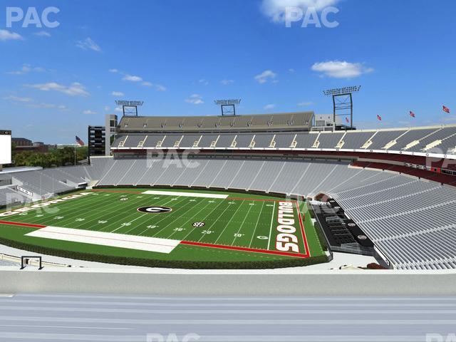 Seating view for Sanford Stadium Section Sky Club 328